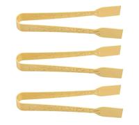 HEMOTON Incense Burner Tongs 3pcs Arabian Style Iron 4 Inch for Meditation and Air Purification Home Accessories