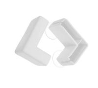 HEMOTON Indoor Dog Playpen Connector Clip White Hdpe Material with Quick Release and Flexible Assembly Features for Small Dogs and Puppies Suitable for Kennel and Pet Fence Use