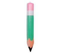 HEMOTON Inflatable Pencil Balloons, 27 Inch Large Giant Crayon Balloons, Back to School First Day of School Classroom Welcome Party Decorations