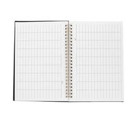 HEMOTON Inventory Log Book for Business, Small Business Expense Ledger with PP Cover, Blank Lined Pages, Financial Management for Office and School
