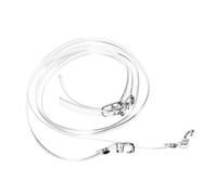 HEMOTON Invisible Elastic High-heeled Shoelaces Soft Tpu Anti-loose Transparent Fixing Strap for Women High Heels Comfortable Fit Practical Design