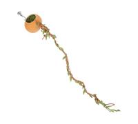 HEMOTON Jumping Spider Hideout Small Climbing Platform Rope Bridge Natural Habitat Simulation Enclosure Accessory Lightweight Multifunctional Shelter for Tiny Pets