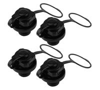 HEMOTON Kayak Vent Valve 4Pcs PVC Inflatable Boat Valves with Foreign Object Protection for Recreational Kayak and Inflatable Canoe