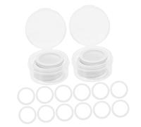 HEMOTON Kazoo Flute Diaphragms 2 Boxes 30 Pieces Membranes Musical Instrument Supplies for Kazoo Ukulele and Guitar Accessories