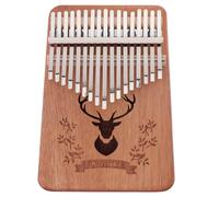 HEMOTON Keys Wooden Kalimba Solid Wood Thumb Piano for Music Lessons Portable Musical Instrument Sound for Tone Variation for Ages