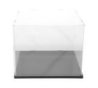 HEMOTON Lab Precision Weighing Cover Acrylic Plastic Scale Windproof Box Openable 10.4x10.4x8.5 for Lab Precision Balance, Digital Scale, Professionals, Laboratory, On-the-go