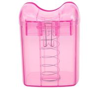 HEMOTON Large Capacity Pink Perm Papers Box Hair Paper Sheet Container with Sturdy Plastic Material and Easy Pull Design, Stylish and Practical Hair Storage Box for Salon and Home Use