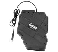 HEMOTON Left-handed Mechanical Gaming Keyboard Rgb Backlit Keypad for Gamer Portable Single-hand Control Keypad for Mobile and Laptop Use