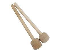 HEMOTON Long Handle Drum Stick Wooden Percussion Drumstick Mallet for Drum for Beginners Students and Musicians