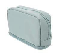 HEMOTON Makeup Brush Bags for Purse with Spacesaving Organization and Bottom Compartment Lightweight Nylon Travel Makeup Case Portable and Chic for Women