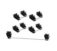 HEMOTON Mechanical Keyboard Mount Plate Stabilizer Abs Satellite for 60% 87% 104% Keyboards High Performance Stable Characteristics Black