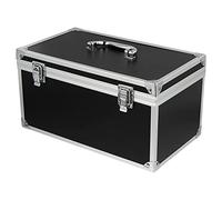 HEMOTON Metal Tool Box Storage Case Portable Aluminium Toolbox with Foam for Electronics Tools Cameras and Testing Equipment