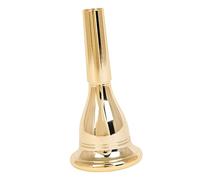 HEMOTON Metal Trumpet Plated Mouthpiece Portable Design for Students and Beginners Instrument for Smooth Sound for School Bands and Practice Sessions
