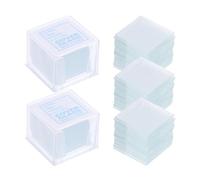 HEMOTON Microscope Cover Glass 500Pcs Glass Cover Slips for Microscopy Work and Specimen Preparation in Educational Institutions and Laboratories