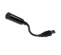 HEMOTON Mini Usb Microphone for Pc Portable and Noise-cancelling Microphone for Online Chatting Gaming and Recording High Sensitivity and Play Black