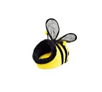 HEMOTON Mini Warm Pet Bed for Small Animals with Soft Pp Cotton and Plush Material, Adorable Bee Shape Design Suitable for Mice and Squirrels a Floor Pet Bed