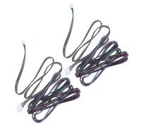 HEMOTON Motor Extension Cable Efficient Power Transmission and 2pcs Flexible for Tinned Copper and Plastic Material, Ensuring Precise Motor Connectivity for Enhanced 3d Printer