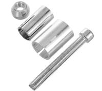 HEMOTON Motorcycle Mirror Plug Rearview Mirror Screws Handlebar Caps Shock-resistant Protection Stylish Design Easy Install for Motorbike Accessories