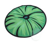 HEMOTON Mouse Pad for Desk Use Green Leaf with Wrist Support | Cloth Surface, Smooth Tracking, Cute Natural Look, for Students, Remote Work, Laptop Setups