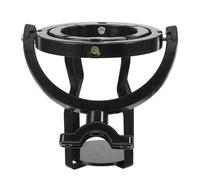 HEMOTON Multi-functional Gyroscopic Cup Holder Black, Stable Rotatable Drink Stand for Car and Motorcycle, Fits Bottles to 6.5cm Diameter, Anti-spill All-purpose Gimbal Mount
