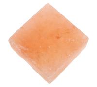 HEMOTON Natural Mineral Rich Himalayan Salt Lick Block for Livestock and Cattle, 4x4x2 Inch Pink Hard Salt Brick Providing Balanced Nutrition and Essential Minerals for Pasture and Farms