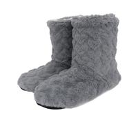 HEMOTON Non Slip Thickened High Tube Floor Boots for Women Warm Indoor Dance Shoes with Breathable Material Comfortable Winter Home Floor Boots for Kitchen Living Room Bedroom Use Deep