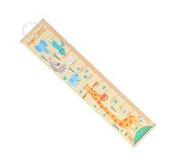 HEMOTON Nordic Style Boy Girl Growth Chart Hanging Height Measuring Wall Ruler Canvas Painting Giraffe Wall Hanging Decor for Boys and Girls