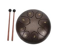 HEMOTON Note Ethereal Drum for Adults Hand Pan Drum Steel Tongue Mallet Mental Health Music Instrument for Education Relaxation