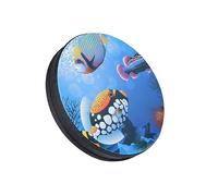 HEMOTON Ocean Drummer The Drum Boys and Girls Drum Hand Tambourine Boy Girl Percussion Instruments for Music Development