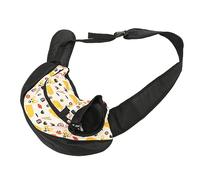 HEMOTON Outdoor Dog Sling Carrier Bag Breathable Pet Crossbody Purse for Travel and Hiking Comfortable and Durable Design for Pets Corgi