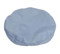 HEMOTON Oxford Fabric Fire Pit Cover round 210d Outdoor Bbq Grill Cover 100cm Diameter Garden Patio Table Top Fire Pit Protection Waterproof Weather Resistant