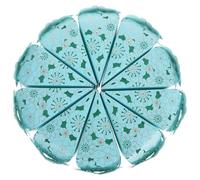 HEMOTON Pack of 10 Boxes for Packaging Cakes Pastry Bakery Boxes Goodies Bag Foldable Cake Box Sweet or Treat Goodie Bag for Wedding Lace Paper Candy Bride