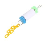 HEMOTON Parrot Hanging Chewing Paper Roll for Birds, Natural Shredding Plaything for Cage, Sturdy Parrot Play Suitable for Parakeets and Cockatiels Random Color