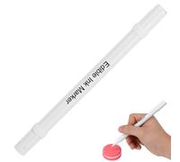 HEMOTON Pen White Icing Pen for Cake Decorating with Fine and Wide Tips Baking Marker for Fondant Cookies Pastries and Doughnuts 6.69 in 1 Pack