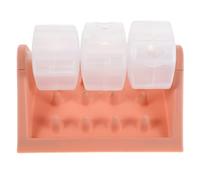 HEMOTON Pet Food Dispenser, Interactive Pet Feeder, Leakproof Treat Puzzle, Pp, Pink, for Cats and Dogs, Travel and Outdoor Activities