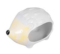 HEMOTON Pet Nest Ceramic Ice House for Hamsters Guinea Pigs Hedgehogs Multi Purpose Cooling Bed Easy to Clean Wear Resistant Ceramic Design Stylish Shape for Pets