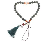 HEMOTON Phone Endurable and Retro Ethnic Wrist Strap Made of Green Bodhi Material Designed to Keep Small Items Safe, Phone Wrist Strap Charm for Female Friends