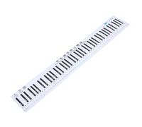 HEMOTON Piano Keyboard 88 Keys Practice Chart Staff Notation and Numerical Fingering Guide Poster for Beginner Learning and Teaching