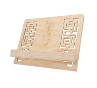 HEMOTON Pine Music Score Stand Reading Stand Detachable Book Holder for Piano Scores Books Library Office Home Study