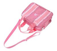 HEMOTON Pink Shoulder Dance Bag for Large Capacity Ballet Tote Bag with Sling Shoulder Design and Handle, Polyester Material to Store and Carry Ballet Dress, for Ballerina Dancers