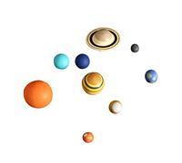 HEMOTON Planetary Model Educational Toy Assorted Solar System Puzzle for Boys and Girls Astronomy Learning Science Museum Toys Fake Planets Teaching Aids