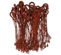 HEMOTON Plastic Hanging Basket Hooks, 50Pcs Flower Plant Holders for Decorating Window Sills, Balconies and Dining Areas