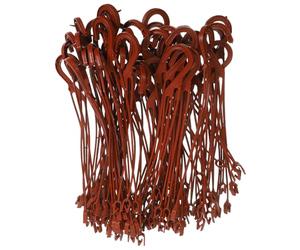 HEMOTON Plastic Hanging Basket Hooks, 50Pcs Flower Plant Holders for Decorating Window Sills, Balconies and Dining Areas