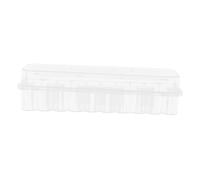 HEMOTON Plastic Storage Case for 24x 3ml Vials Freezer Storage Box with Test Tube Rack Laboratory Vial Organizer Suitable for Microtube