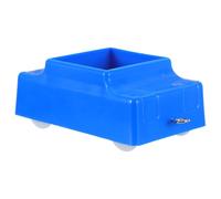 HEMOTON Portable Blue Experimental Trolley for Student Mechanics Physics Classroom, Precision Plastic Inclined Cart Teaching Tool for Educational Science Experiments