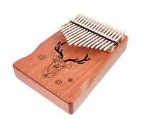 HEMOTON Portable Key Kalimba Thumb Piano Lightweight Finger Piano for Boys and Girls and Adults for Music Learning and Relaxation for Beginners