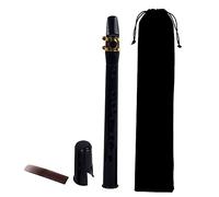 HEMOTON Portable Saxophone Kit Mini Pocket Sax for Boys and Girls Adults Handmade Little Saxaphone Bag Acoustic Sound for Music Accessories Friends