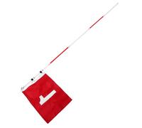 HEMOTON Portable Section Golf Flagstick Set with Hole Cup for Putting Green Practice Compact Design for Backyard and Driving Range Professional Golfing Supplies for Accurate Training