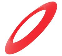 HEMOTON Portable Silicone Golf Putting Practice Cup Rings for Golf Target Circles User-friendly Design Red Colour the Go Practice Sessions