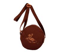 HEMOTON Portable Singing Bowl Holder Bag Small Padded Tibetan Meditation Bowl Pouch Coffee Color Lightweight Storage Case for Travel and Zen Practice